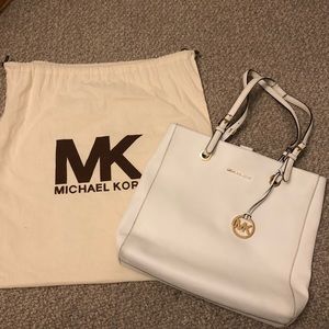 Michael Kors White Purse
